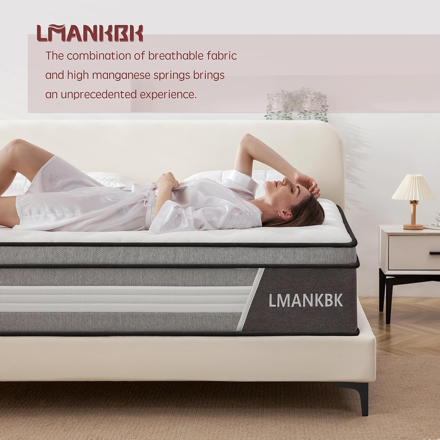 Queen 12 Inch Innerspring Hybrid Mattress for Ultimate Comfort