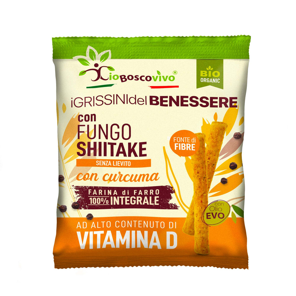 Grissini alla Curcuma & Shiitake BIO 50g-0