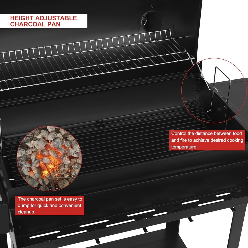 Commercial Thirty Inch Charcoal Grill Warming Rack