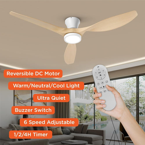 52 Inch Ceiling Fan With Light And Remote Low Profile