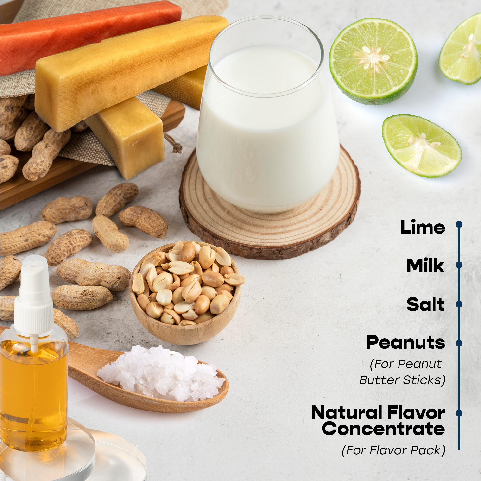 Flavored Large Yak Cheese (3 Pack) in Hand Woven Bag-3