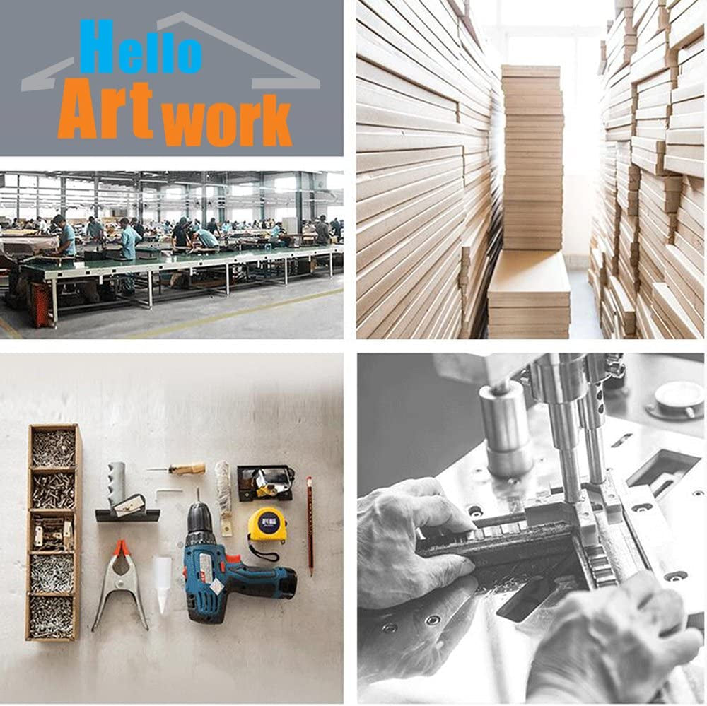 4 Piece Spice Spoon Canvas Art Set For Kitchen Wall Decor